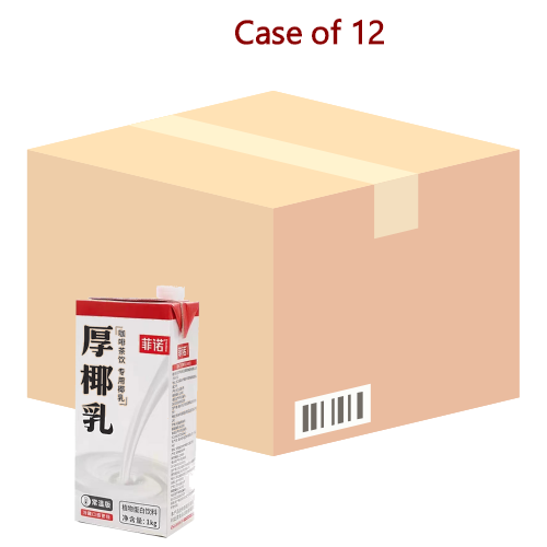 Load image into Gallery viewer, Free Now Thick Coconut Milk (1ltrs)-菲諾厚椰乳-1kg-COC501-12
