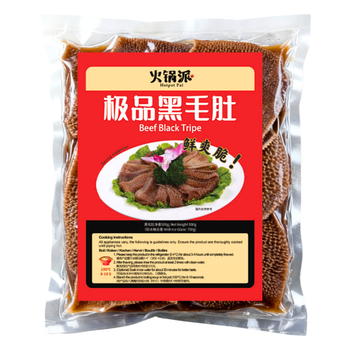 Fresh Asia Beef Black Tripe-香源火鍋派極品千層黑毛肚-500g-FMEATFA204