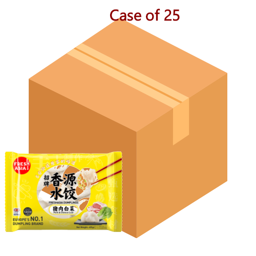 Fresh Asia Pork & Chinese Leaf Dumpling-香源猪肉白菜水餃-400g-DUMFA104-25