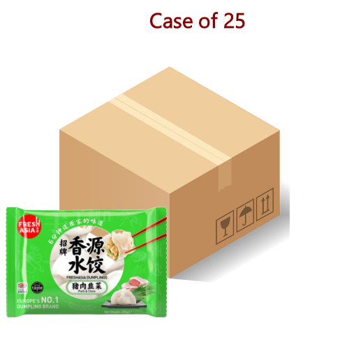 Fresh Asia Pork & Chive Dumpling-香源猪肉韭菜水餃-400g-DUMFA101-25