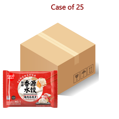 Fresh Asia Sichuan Spicy Pork Dumpling-香源豬肉麻辣燙水餃-400g-DUMFA110-25