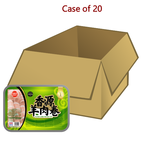 Fresh Asia Sliced Lamb-香源羊肉卷-400g-FMEATFA103-20