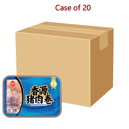 Fresh Asia Sliced Pork-香源猪肉卷-400g-FMEATFA101-20