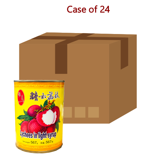 FuXing Lychees in Syrup-福星糖水荔枝-567g-TFRU132-24