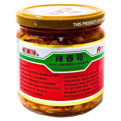 Fu Chi Chilli Bamboo Shoots-富記辣香筍-370g-BAM513