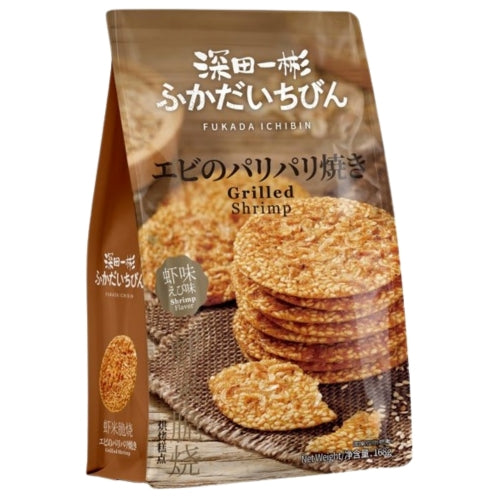 Fukada Ichibin - Crispy Dried Shrimp Roast-深田一彬 - 虾米脆燒-168g-SNACFKD102