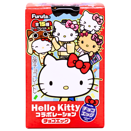 Furuta Chocolate Egg (Hello Kitty Mystery Box)-古田製菓巧克力蛋 (隨機Hello Kitty)-20g-SNACFU102