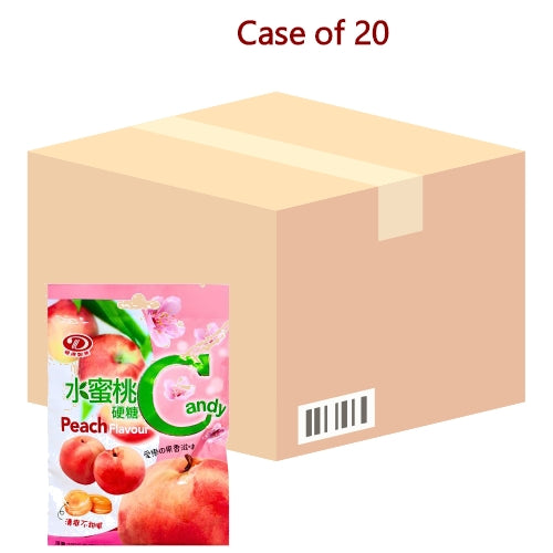 GC Peach Flavour Candy-綠得水蜜桃Candy硬糖-100g-CANGC103-20