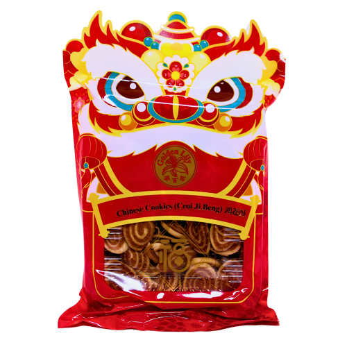 Load image into Gallery viewer, GL Chinese Cookies - Ceoi Ji Beng-金百合豬耳餅-200g-SNACGL303
