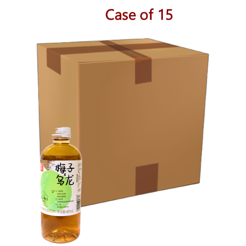 *GZSL Plum Oolong Tea*-果子熟了梅子味烏龍茶飲料-487ml-DRIGZSL103-15