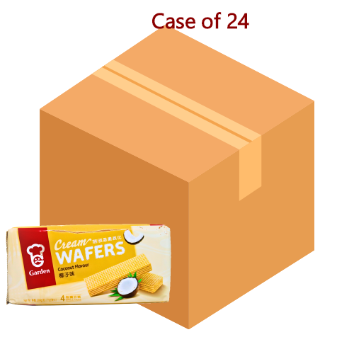 Garden Cream Wafers - Coconut-嘉頓忌廉威化 - 椰子味-200g-BISG205-24