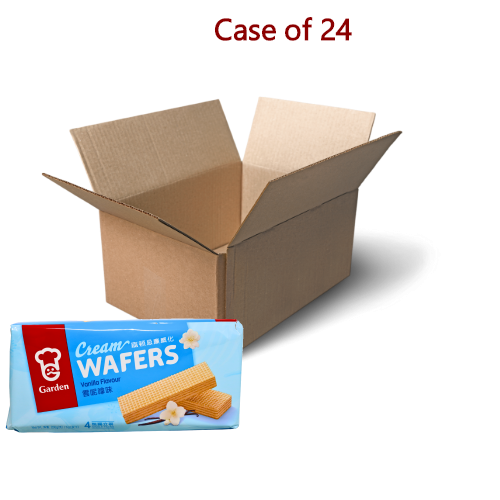Garden Cream Wafers - Vanilla-嘉頓忌廉威化 - 雲尼拿味-200g-BISG204-24
