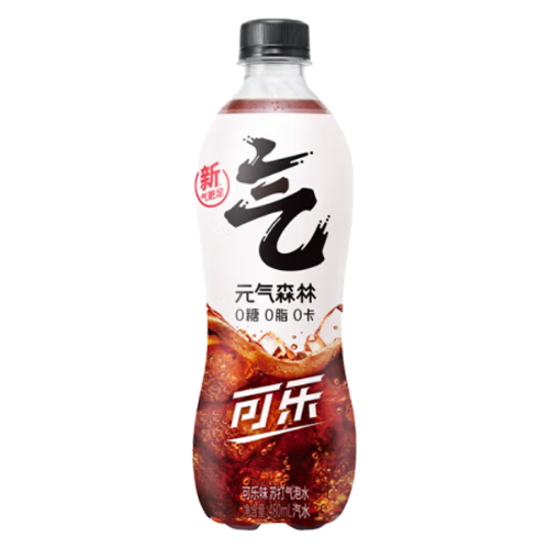 Load image into Gallery viewer, Genki Forest Sparkling Water - Cola-元氣森林氣泡水-可樂味-480ml-DRIYQSL108
