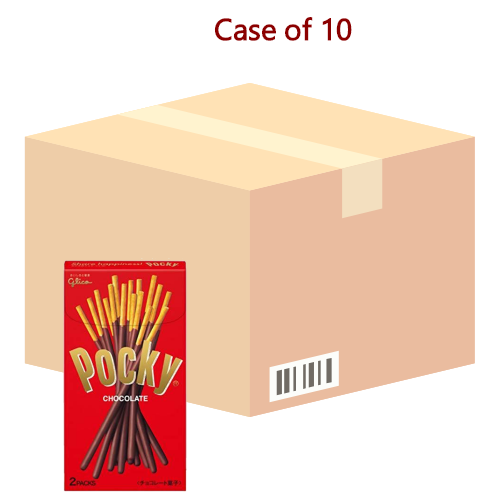 Load image into Gallery viewer, Glico Pocky - Chocolate-格力高百奇-巧克力味-2_35g-BISGL108-10
