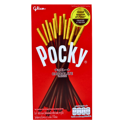 Glico Pocky - Chocolate-格力高百奇-巧克力味-45g-BISGL108A