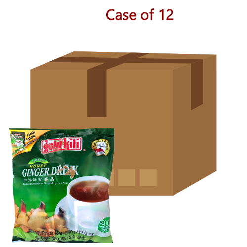 Load image into Gallery viewer, Gold Kili Instant Ginger Drink-金麒麟即沖即飲薑晶-20_18g-IDRI501-12
