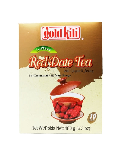 갤러리 뷰어에 이미지 로드, Gold Kili Instant Red Date Tea-金麒麟即溶紅棗茶-10_18g-IDRI347
