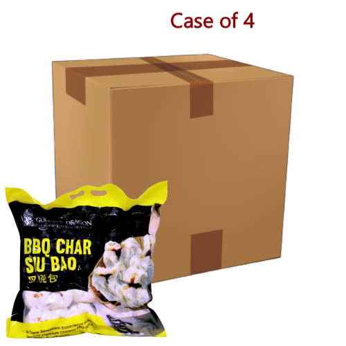 Golden Dragon BBQ Pork (Char Siu) Bun (25pcs)-金龍叉燒包-1_3kg-DIMGD110-4