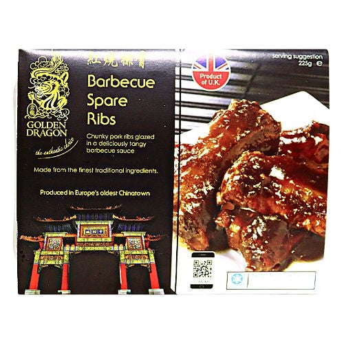 Golden Dragon Barbecue Ribs-金龍紅燒排骨-225g-DIMGD105