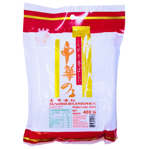 **Golden Lily Baking Powder (Ammonia Bicarbonate)**-**金百合食用臭粉**-400g-FLO525