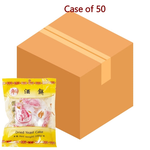 将图像加载到图库查看器中， Golden Lily Dried Yeast Cake-金百合酒餅-100g-FLO515-50
