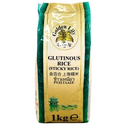 Golden Lily Glutinous Rice-金百合上等糯米-1kg-RIC428