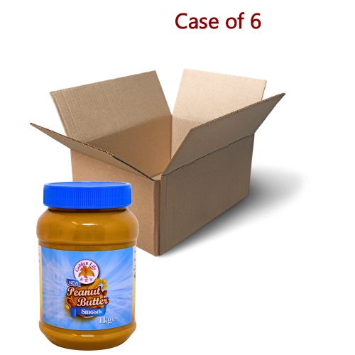 Golden Lily Smooth (Blue) Peanut Butter-金百合幼滑花生醬-1kg-PNUT116-6