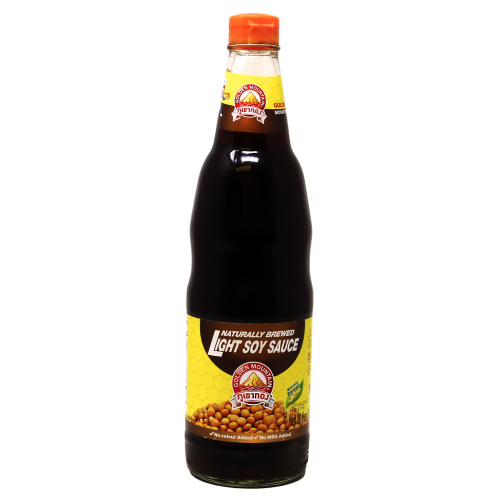 Golden Mountain Light Soy Sauce-金山純釀醬青(生抽)-600ml-SOY445