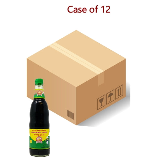 Load image into Gallery viewer, Golden Mountain Seasoning Soy Sauce-金山鮮醬油精-600ml-SOY422-12

