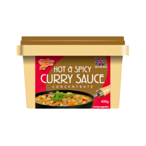 Load image into Gallery viewer, Goldfish Chinese Hot &amp; Spicy Curry Sauce-金魚牌特辣咖喱種-405g-CUR307
