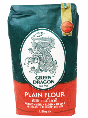 ギャラリービューアに画像を読み込む、Green Dragon Plain Flour-青龍面粉-1_5kg-FLO201

