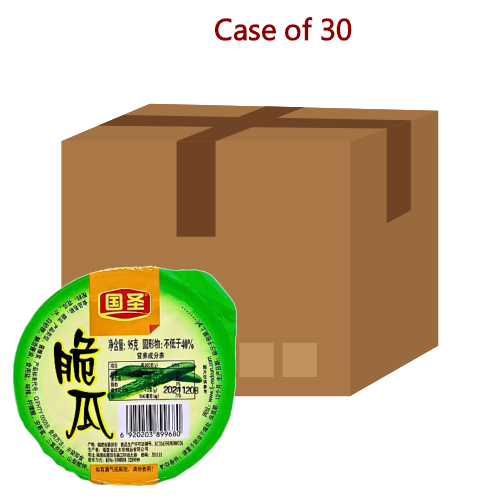 Load image into Gallery viewer, Guo Sheng Pickled Cucumber (Tub)-國聖脆瓜(碗裝)-95g-PRE605-30
