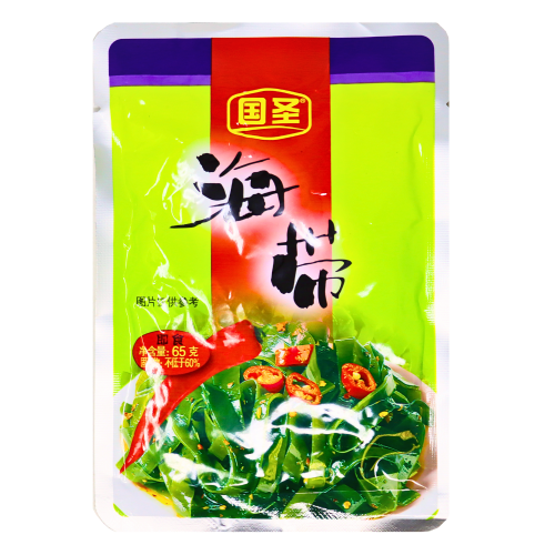Guo Sheng Preserved Seaweed-國聖海帶-65g-PRE603A