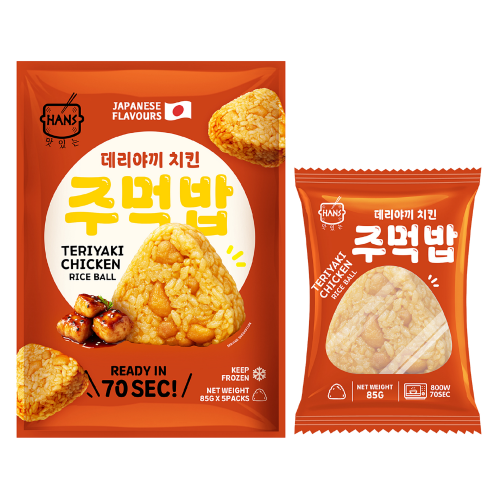 HANSS Teriyaki Chicken Rice Ball-HANSS 照燒雞肉飯糰-425g-RCAKE147