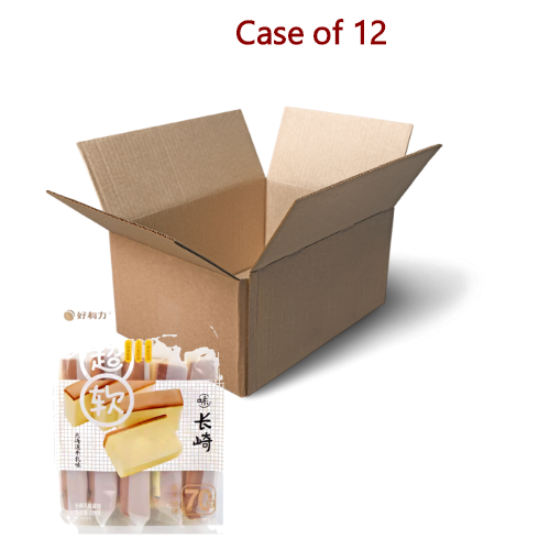 Tải hình ảnh vào trình xem Thư viện, HYL Nagasaki Style Cake (Milk Flavour)-好有力長崎風味蛋糕（北海道牛乳味）-225g-SNACHYL107-12
