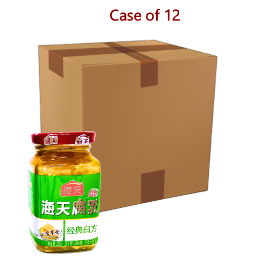 Haday Classic White Bean Curd-海天經典白方腐乳-288g-BCURD242-12