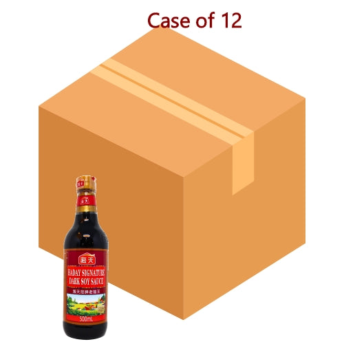 Haday Excellent Dark Soy Sauce-海天老抽王-500ml-SOY224B-12