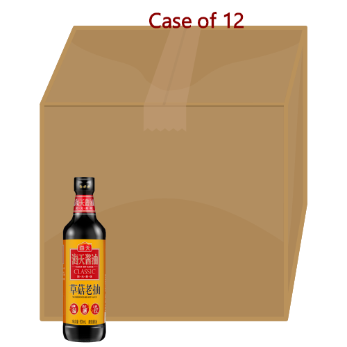 โหลดรูปภาพเข้าสู่ตัวดูแกลเลอรี, Haday Mushroom Dark Soy Sauce-海天草菇老抽-500ml-SOY234-12
