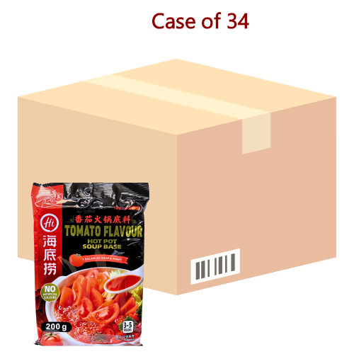 HaiDiLao Hotpot Soup Base - Tomato-海底撈番茄火鍋底料-200g-STK134-34