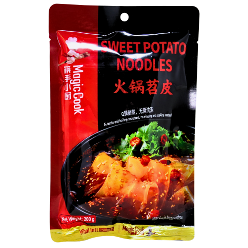 HaiDiLao Sweet Potato Noodles - Wide-海底撈火鍋苕皮-200g-DNOOHDL101