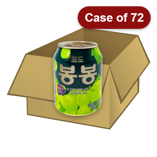ギャラリービューアに画像を読み込む、Haitai Grape Bong Bong Juice-果肉葡萄汁-238ml-DRIHT101-72
