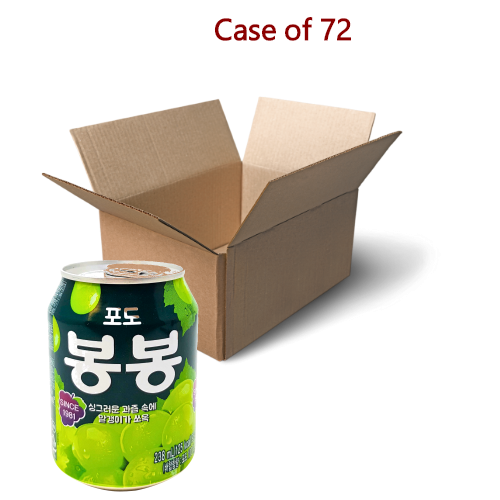 Haitai Grape Bong Bong Juice-果肉葡萄汁-238ml-DRIHT101-72