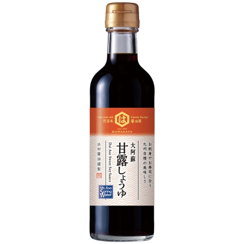 Hamadaya Dai Aso Sweet Soy Sauce-濱田大阿蘇甘鮮醬油-300ml-SOY332