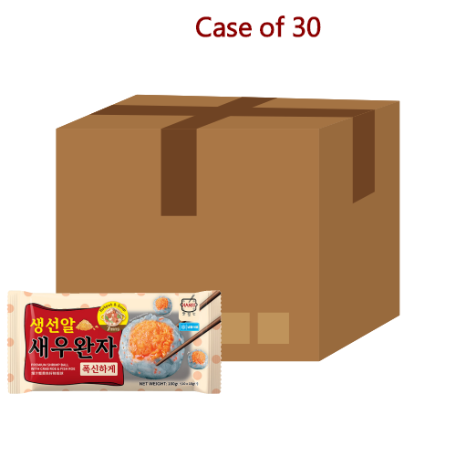 Hanss Shrimp Ball with Crab Roe & Fish Roe-爆汁蟹黃魚籽鮮蝦球-180g-FBALLHS102-30