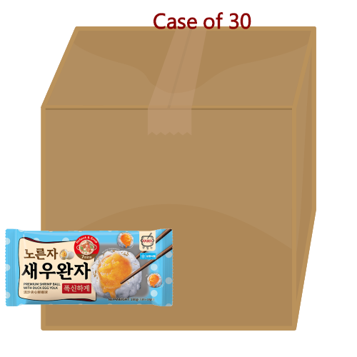 Hanss Shrimp Ball with Duck Egg Yolk-爆汁流沙鮮蝦球-180g-FBALLHS103-30