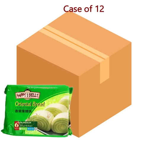 Happy Belly Oriental Bread - Pandan-家樂寶香蘭葉饅頭-300g-DIMHB102-12