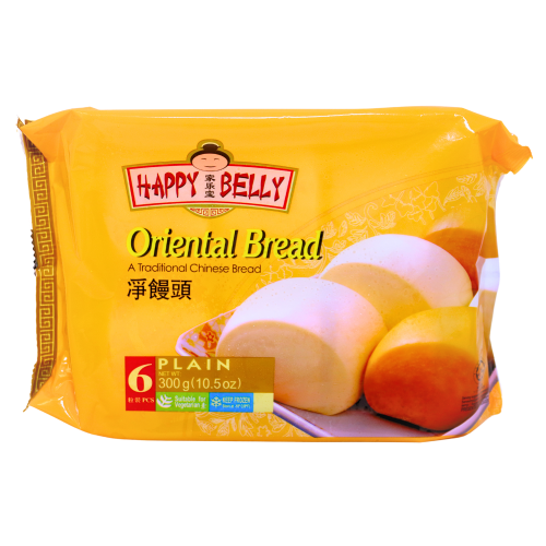 Happy Belly Oriental Bread - Plain-家樂寶原味饅頭-300g-DIMHB101