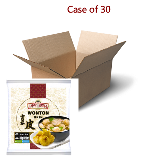 Happy Belly Wonton Pastry-家樂寶雲吞皮-300g-WRAP314-30