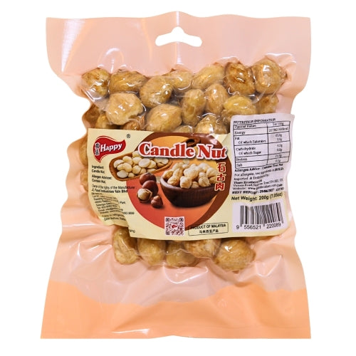 Happy Kemiri Nuts (Candle Nuts)-角力仁-200g-NUT306
