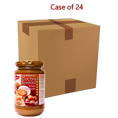 โหลดรูปภาพเข้าสู่ตัวดูแกลเลอรี, Happy Traditional Coconut Spread Kaya-原味香味咖呀-410g-JAM111-24
